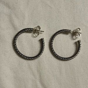 David Yurman Cable Hoop Earring
